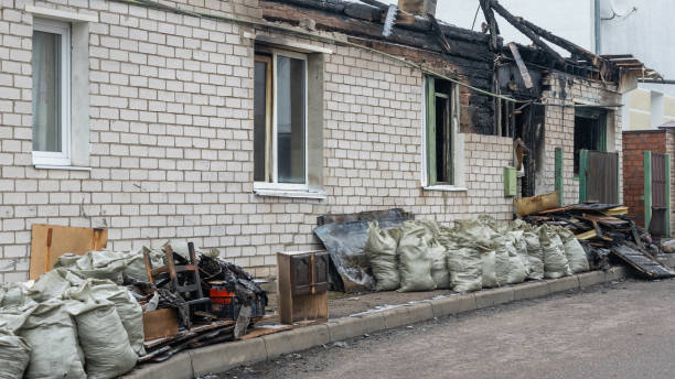 Professional Smoke Damage Removal technician working in Sun City, AZ